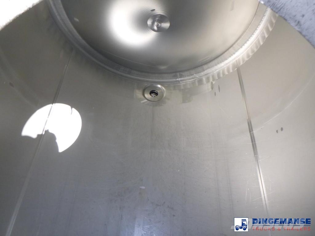 Van Hool Food tank inox 28.5 m3 / 3 comp Semirremolques cisterna