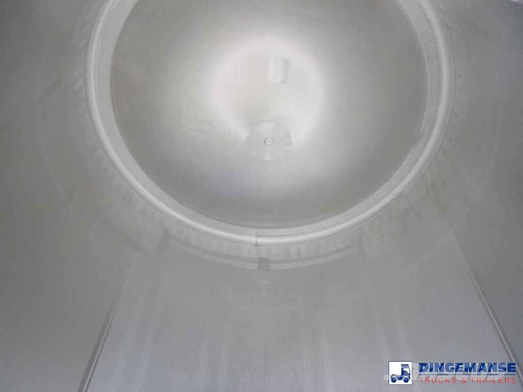 Van Hool Food tank inox 28.5 m3 / 3 comp Semirremolques cisterna