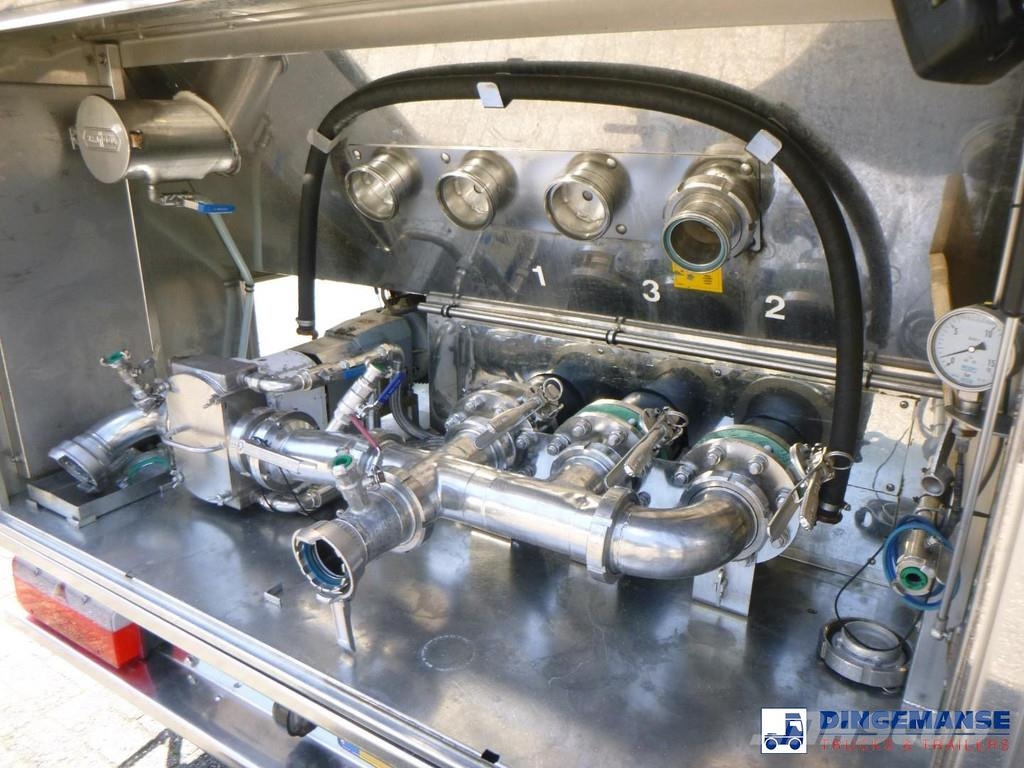 Van Hool Food tank inox 28.5 m3 / 3 comp Semirremolques cisterna