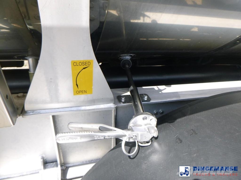 Van Hool Food tank inox 28.5 m3 / 3 comp Semirremolques cisterna