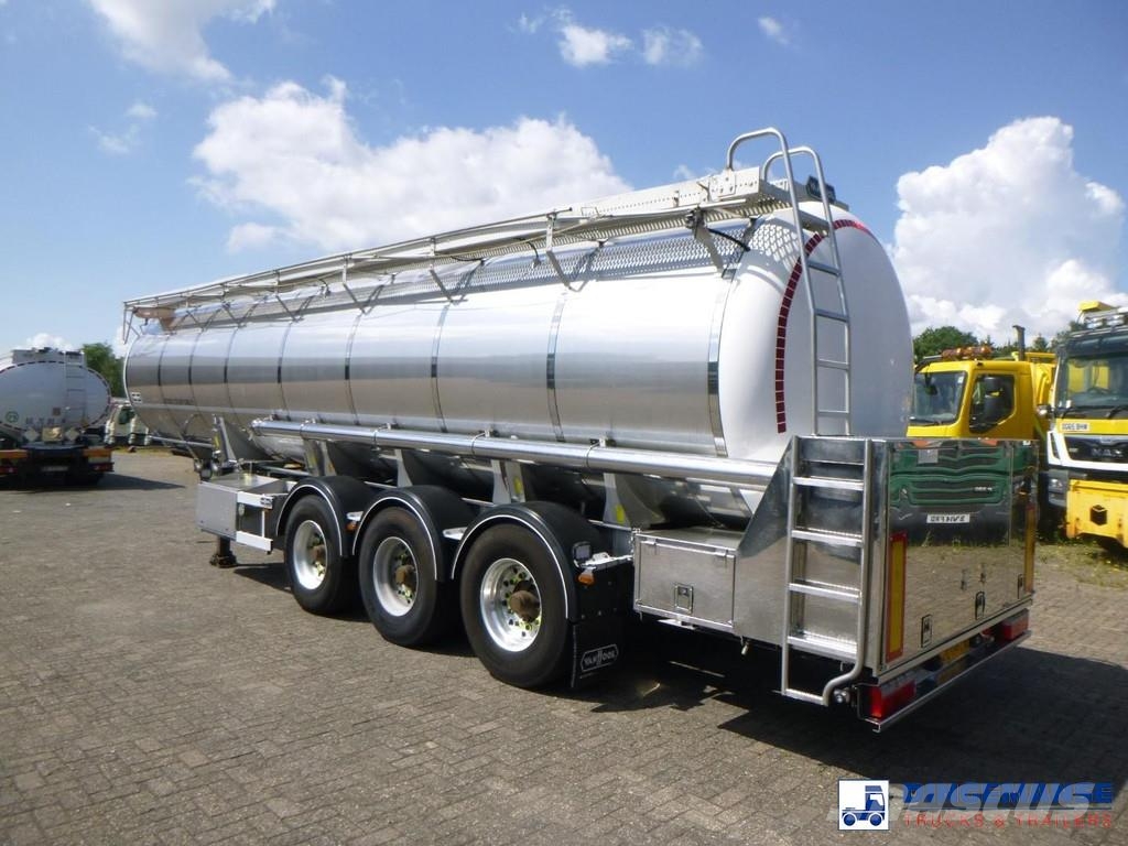 Van Hool Food tank inox 28.5 m3 / 3 comp Semirremolques cisterna