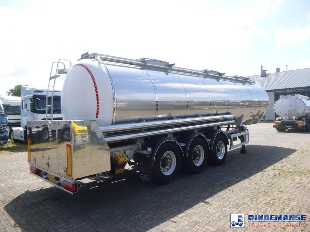Van Hool Food tank inox 28.5 m3 / 3 comp Semirremolques cisterna