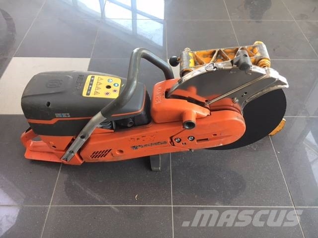  Saw for cutting rails Husqvarna K1260 Rail عربات صيانة خطوط السكك الحديدية