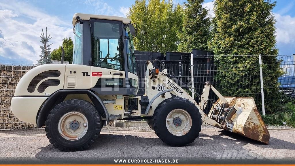 Terex TL 65, Radlader, Schnellwechsler, Zusatzhydraulik Gumikerekes homlokrakodók