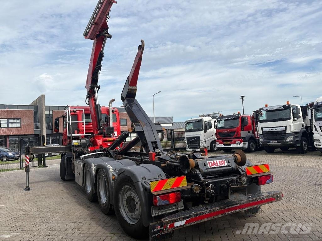 MAN TGS 35,400 + FASSI 195 4x + DALBY HOOK 30TON + 8X4 Gruas Todo terreno