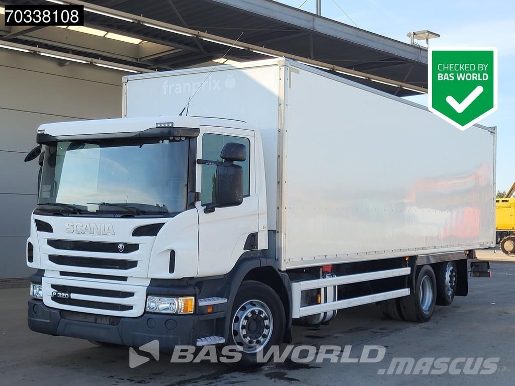 Scania P320 P 6X2 3000kg Ladebordwand Lift+steering axle Sanduk kamioni