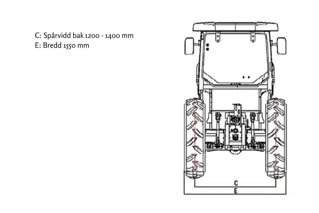 TRAKTOR LOVOL 25HK 4WD Tractors