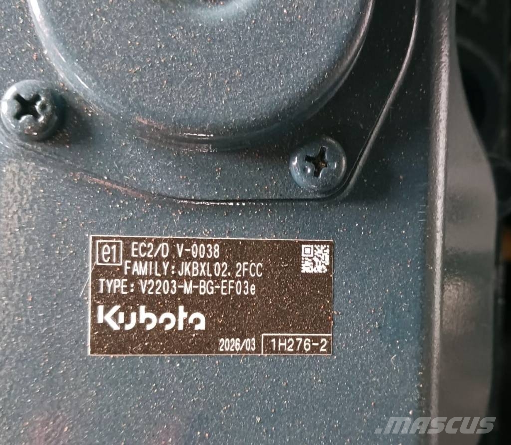 Kubota V2203M - 20 kVA Stage V - DPX-19003 Dízel áramfejlesztők