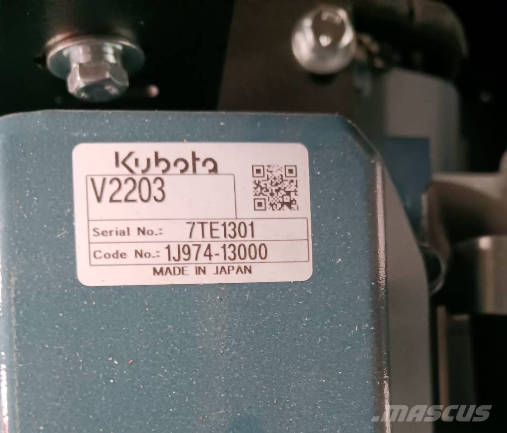 Kubota V2203M - 20 kVA Stage V - DPX-19003 Dízel áramfejlesztők