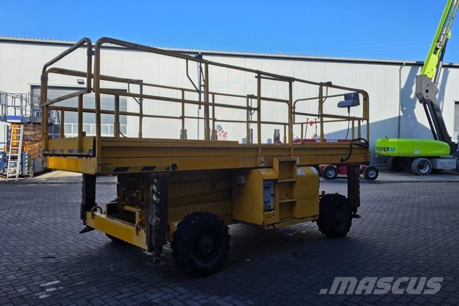 Haulotte H12SXL As-Is, Diesel, 4x4 Drive, 12m Working Heigh Scissor lifts