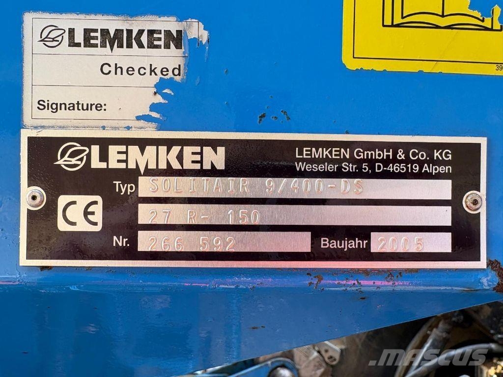 Lemken ZIRKON + SOLITAIR مثاقيب مدمجة
