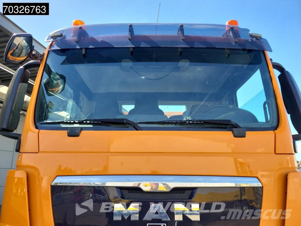 MAN TGS 33.400 6X4 10m3 2-way tipper Steel suspension Savivarčių priekabų vilkikai