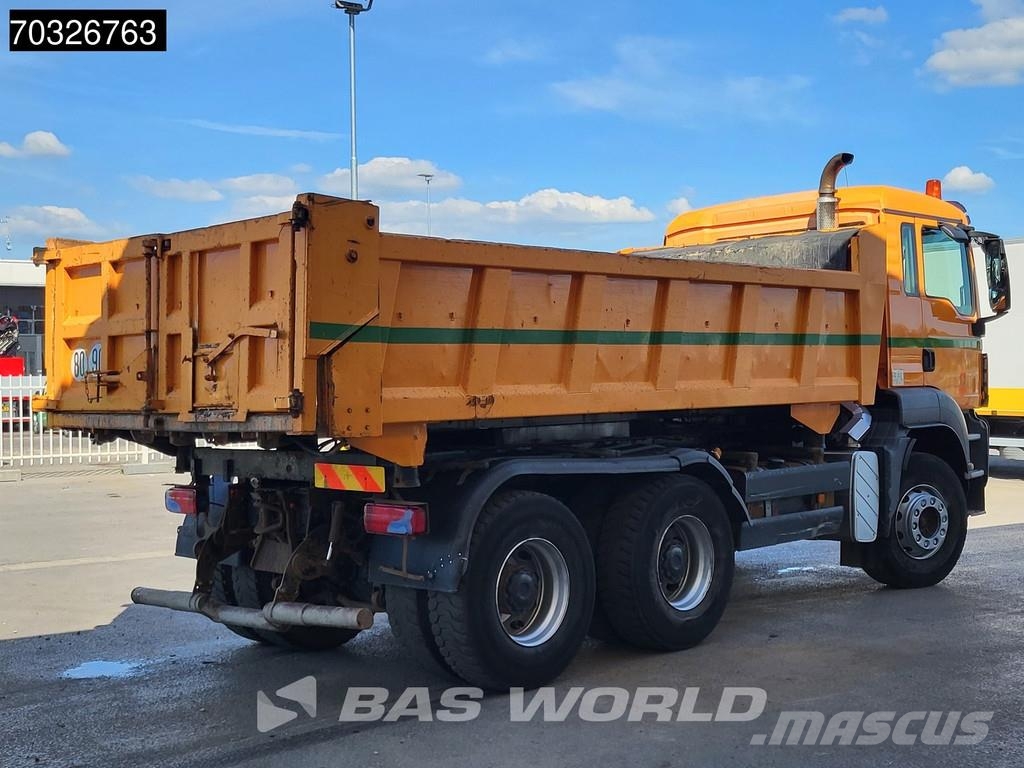 MAN TGS 33.400 6X4 10m3 2-way tipper Steel suspension Savivarčių priekabų vilkikai