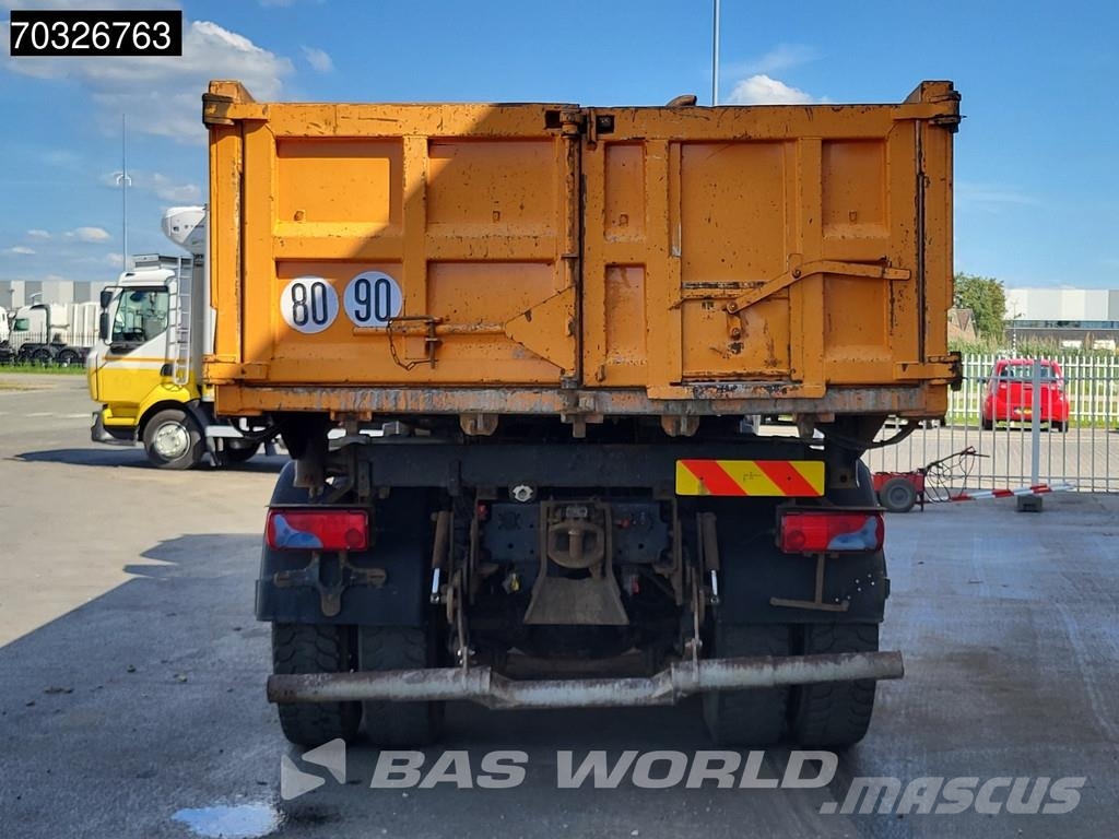 MAN TGS 33.400 6X4 10m3 2-way tipper Steel suspension Savivarčių priekabų vilkikai