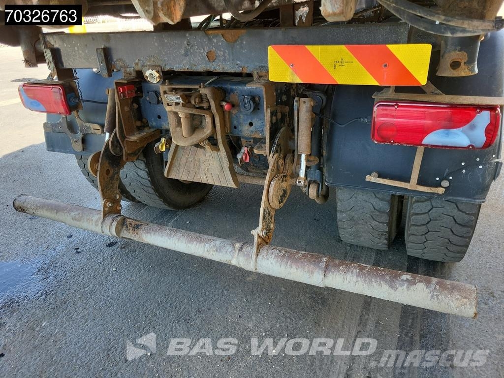 MAN TGS 33.400 6X4 10m3 2-way tipper Steel suspension Savivarčių priekabų vilkikai