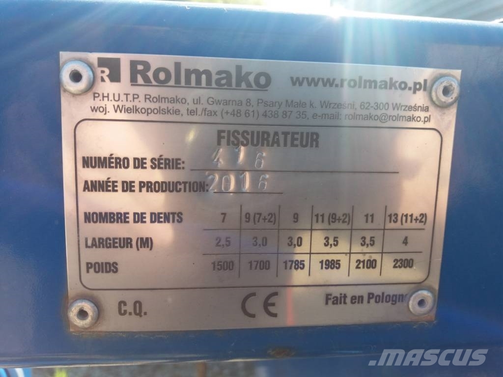 Rolmako U 638 Sonstige Bodenbearbeitung
