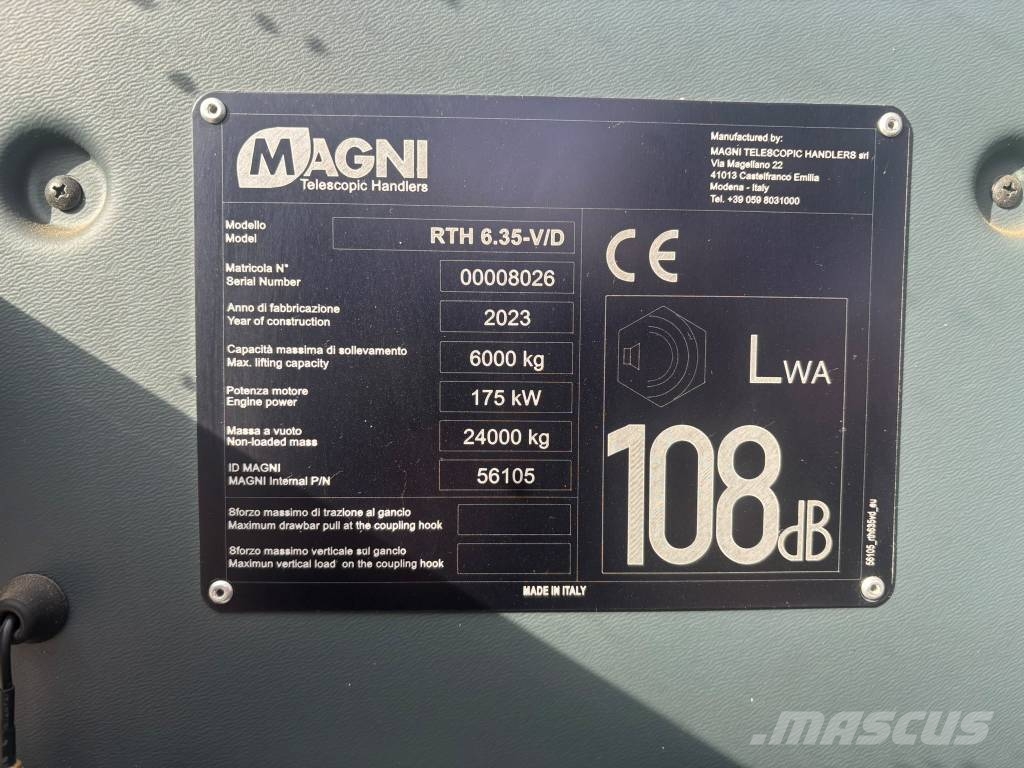 Magni RTH 6.35 Teleskopski viličarji