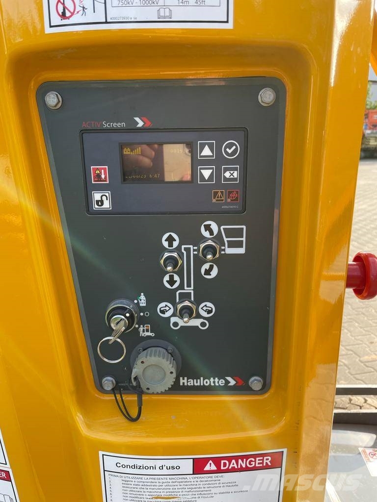 Haulotte Star 10 Vertikalūs stiebiniai keltuvai