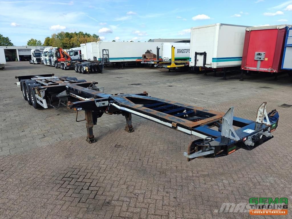 Pacton TXC343 MULTI - ADR - Stainless Steel Drip Tray - 3 Containerchassis
