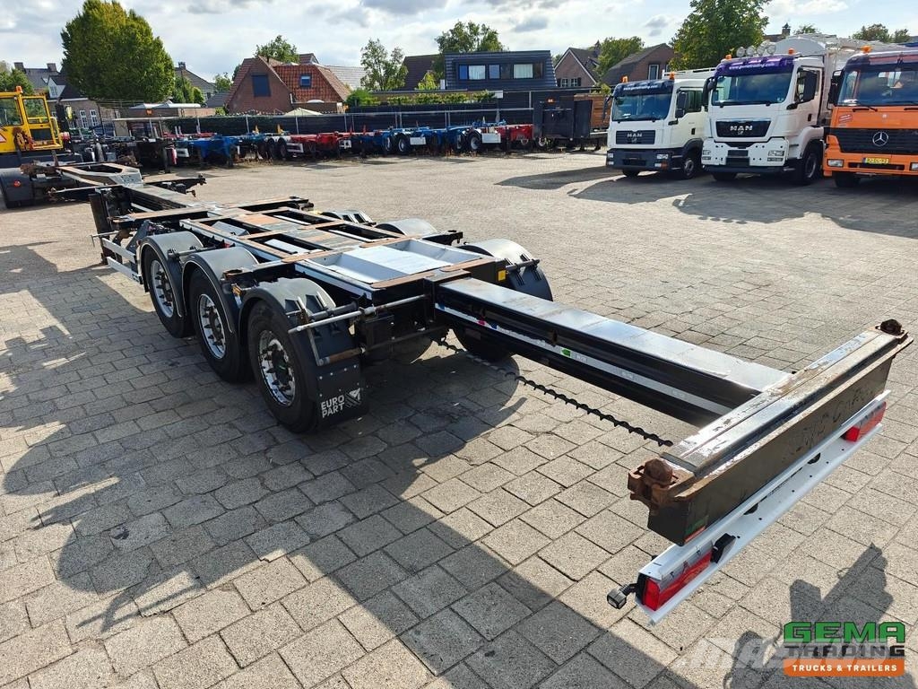 Pacton TXC343 MULTI - ADR - Stainless Steel Drip Tray - 3 Containerchassis