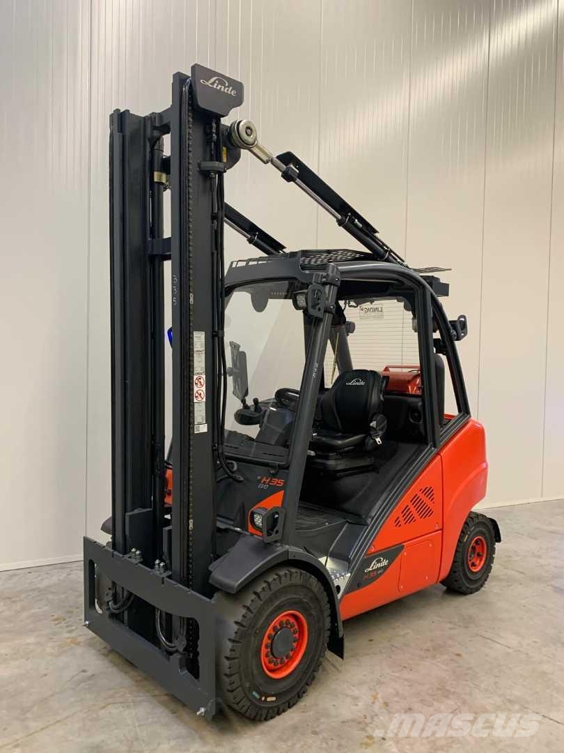 Linde H35T LPG forklifts
