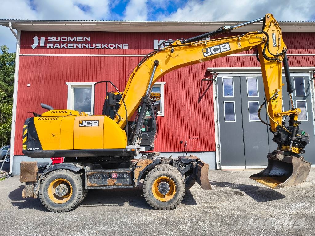 JCB JS 175 W Gravemaskiner på hjul