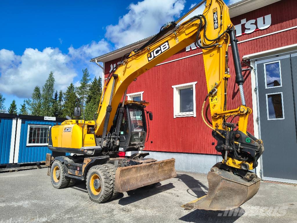 JCB JS 175 W Gravemaskiner på hjul