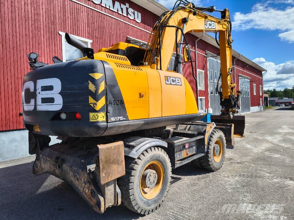 JCB JS 175 W Gravemaskiner på hjul