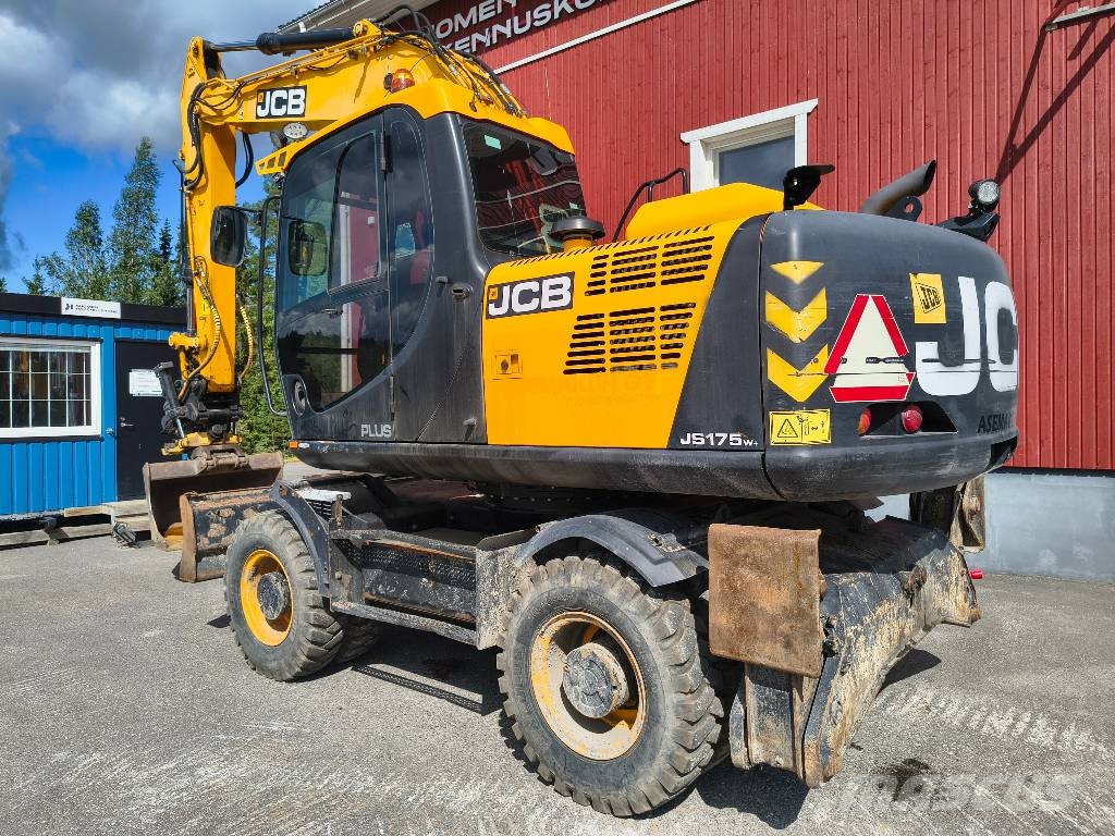 JCB JS 175 W Gravemaskiner på hjul