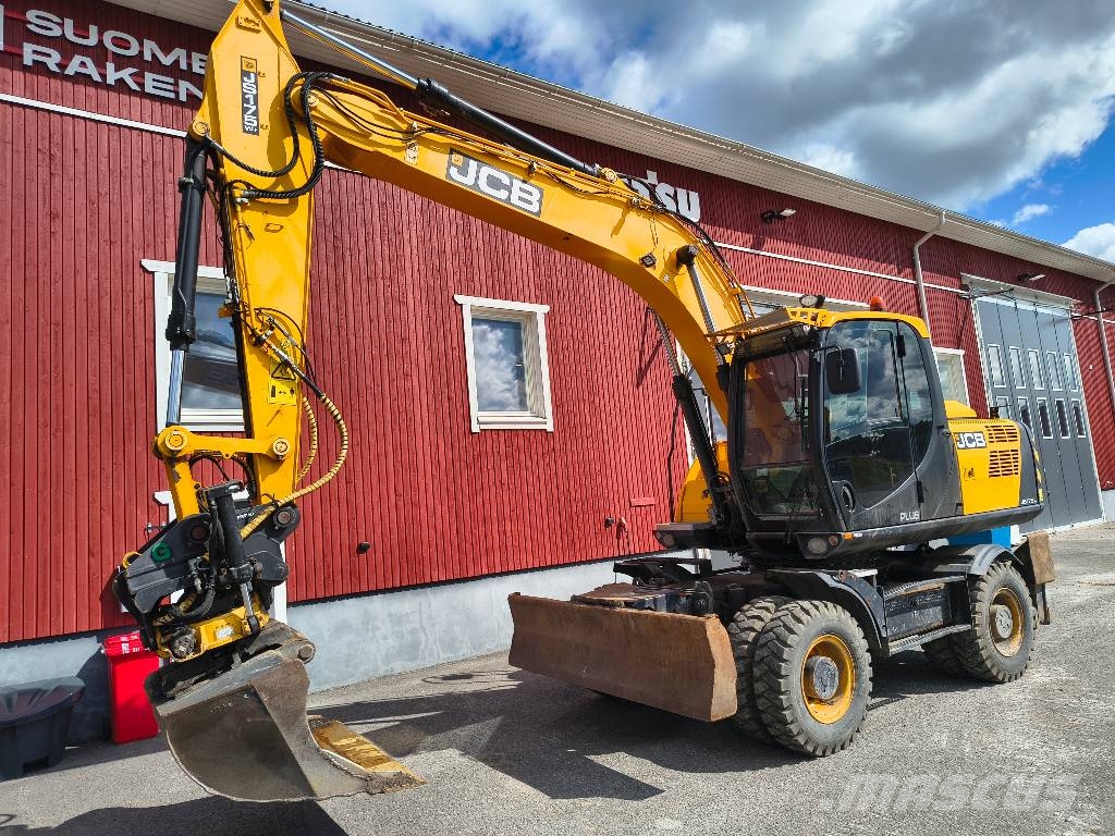 JCB JS 175 W Gravemaskiner på hjul