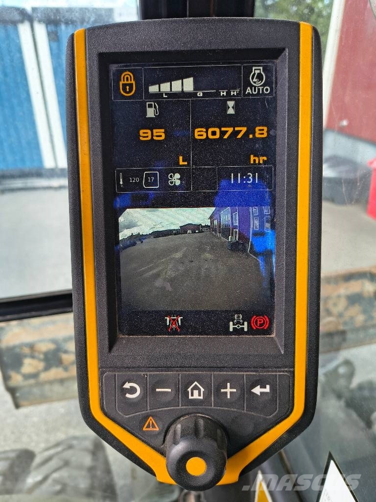 JCB JS 175 W Gravemaskiner på hjul