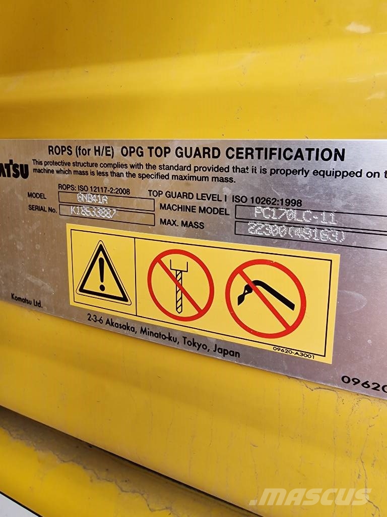 Komatsu PC 170 LC-11 LGP 1400 MM Bageri guseničari