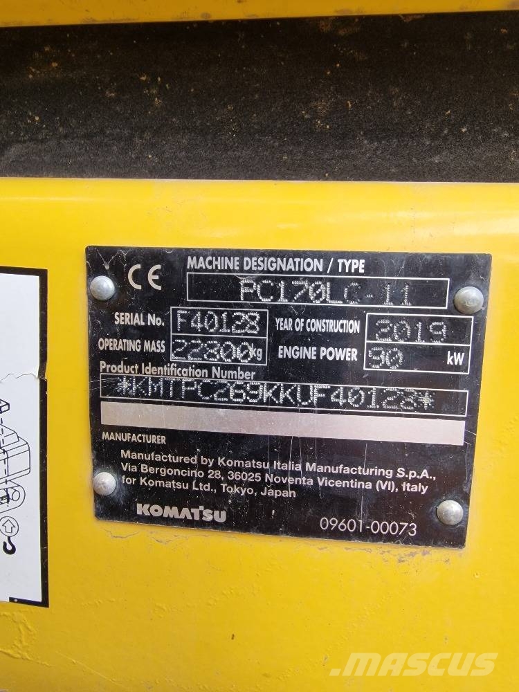 Komatsu PC 170 LC-11 LGP 1400 MM Bageri guseničari