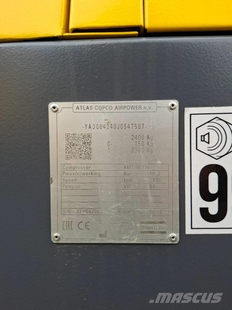 Atlas Copco XATS186 压缩机