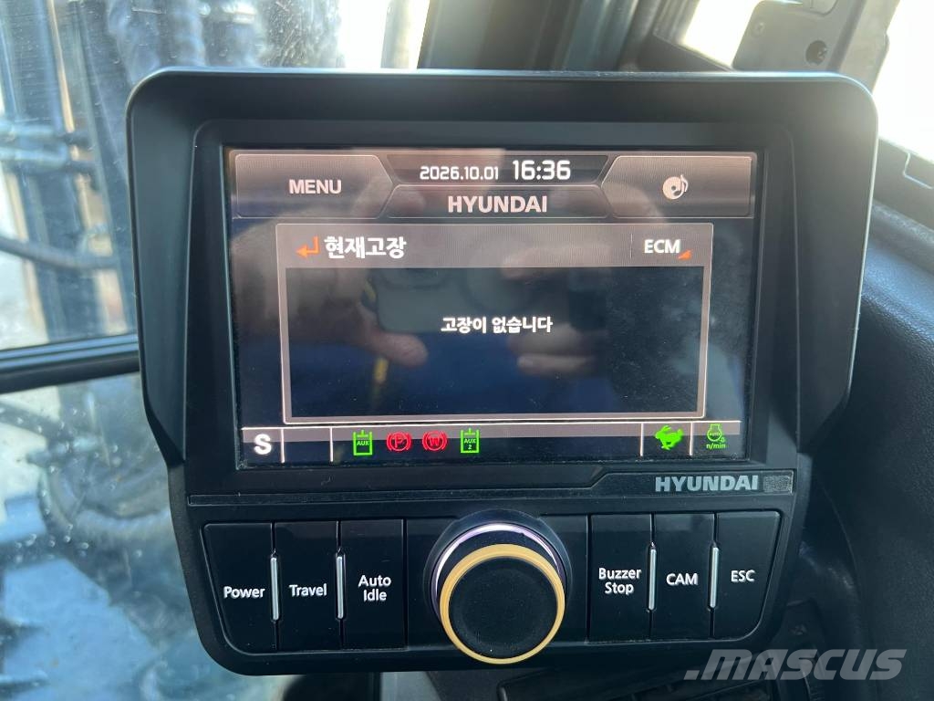 Hyundai HW 60 حفارات بعجل
