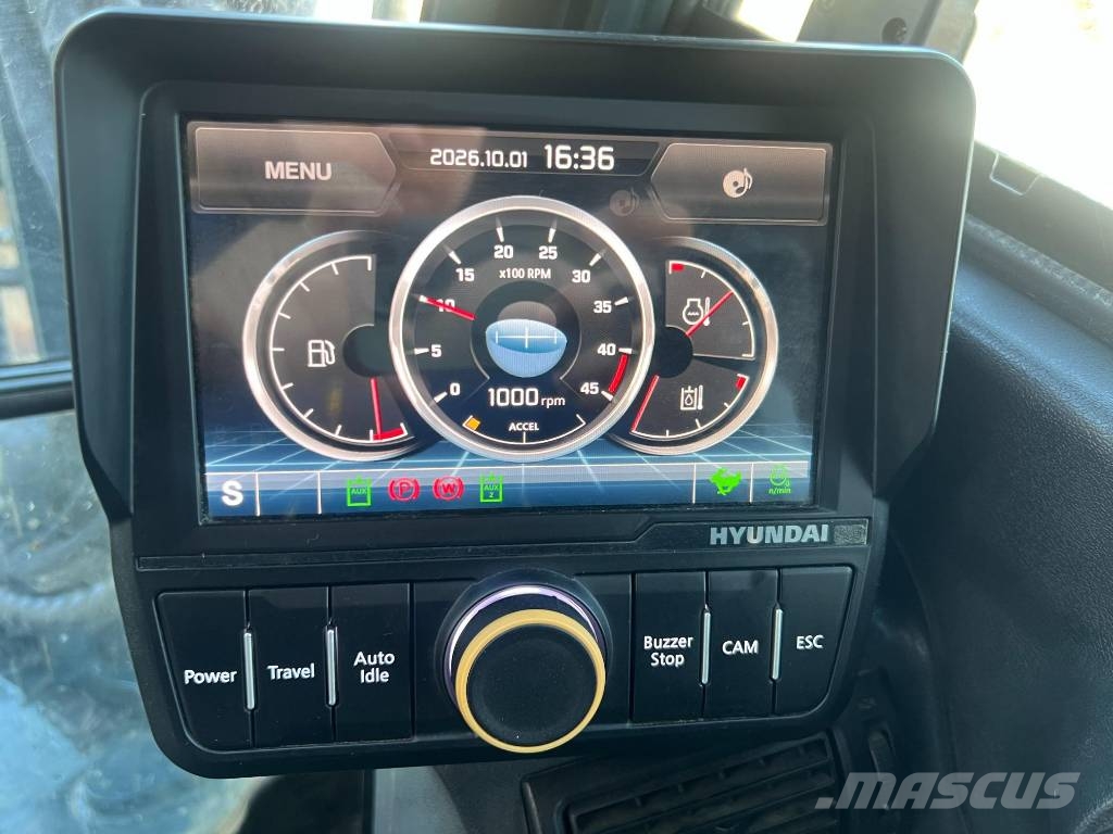 Hyundai HW 60 حفارات بعجل