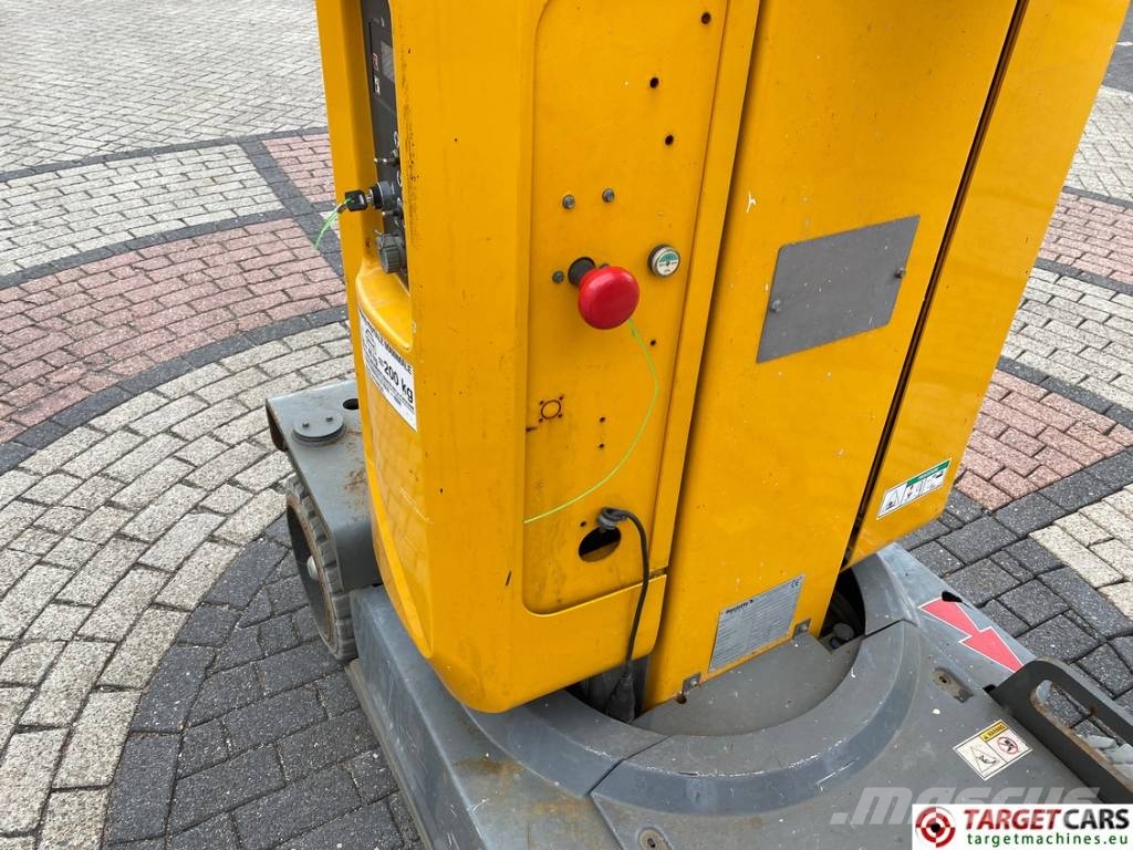 Haulotte Star 10 Electric Vertical Mast Work Lift 1000cm رافعات ذراع ذاتية الحركة مدمجة