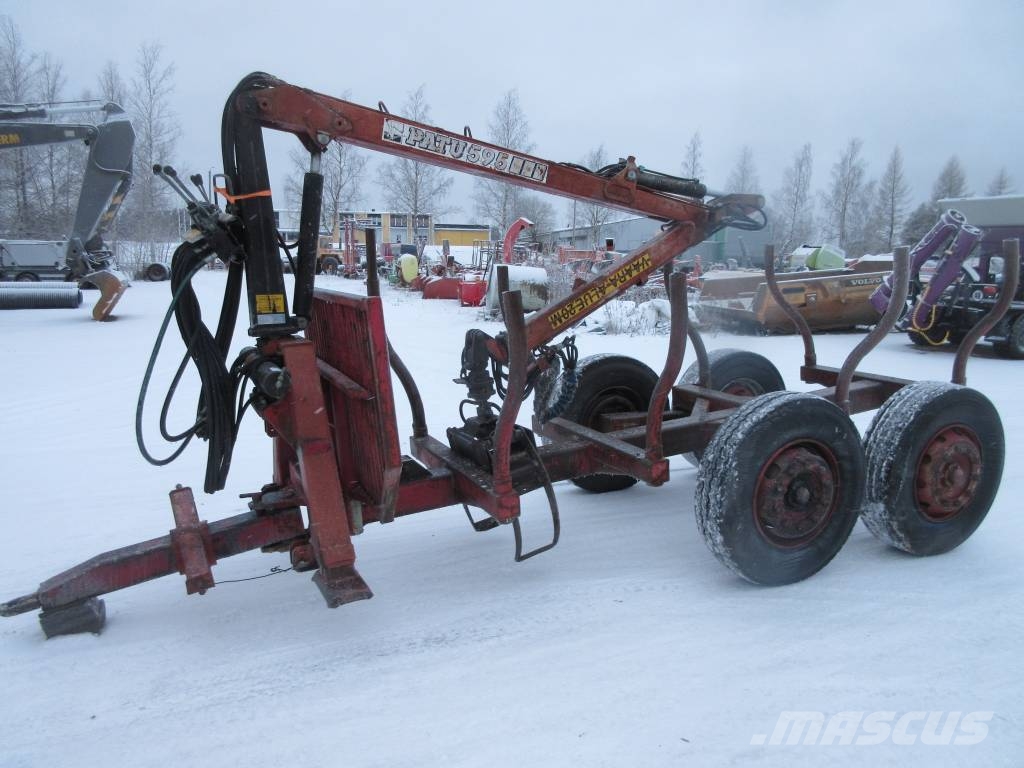 Patu 595   hytraulinen jatke  ulot 6,2 m Forest trailers