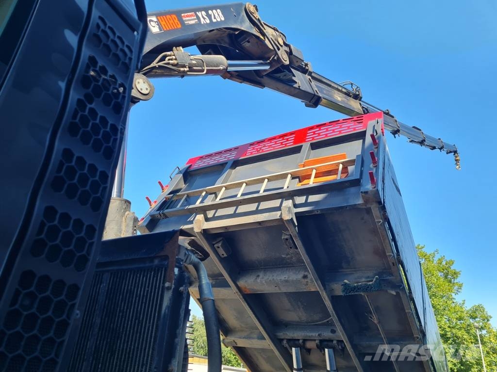 MAN tgs 33.480 kran Hiab شاحنات الرافعات