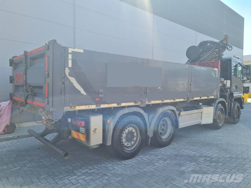 MAN tgs 33.480 kran Hiab شاحنات الرافعات