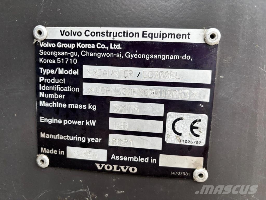 Volvo EC 300 EL + GPS 履带挖掘机