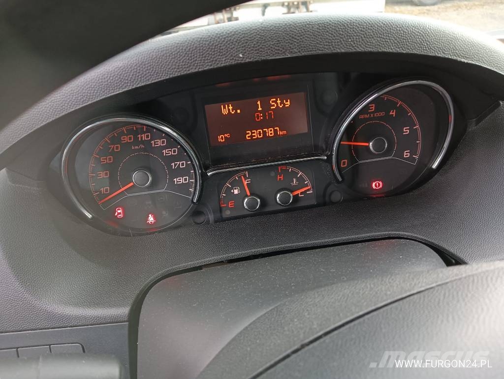 Fiat DUCATO KONTENER WINDA NR 886 Lette lastebiler