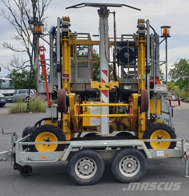 Axe Road Rail Lifter Održavanje železničkih pruga