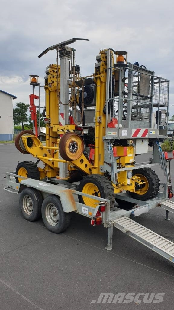 Axe Road Rail Lifter Održavanje železničkih pruga