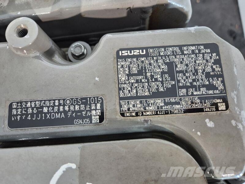 Hitachi 4JJ1XDMAA-02 Motores