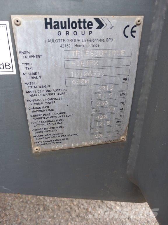 Haulotte H 16 TPX Teleskopbühnen