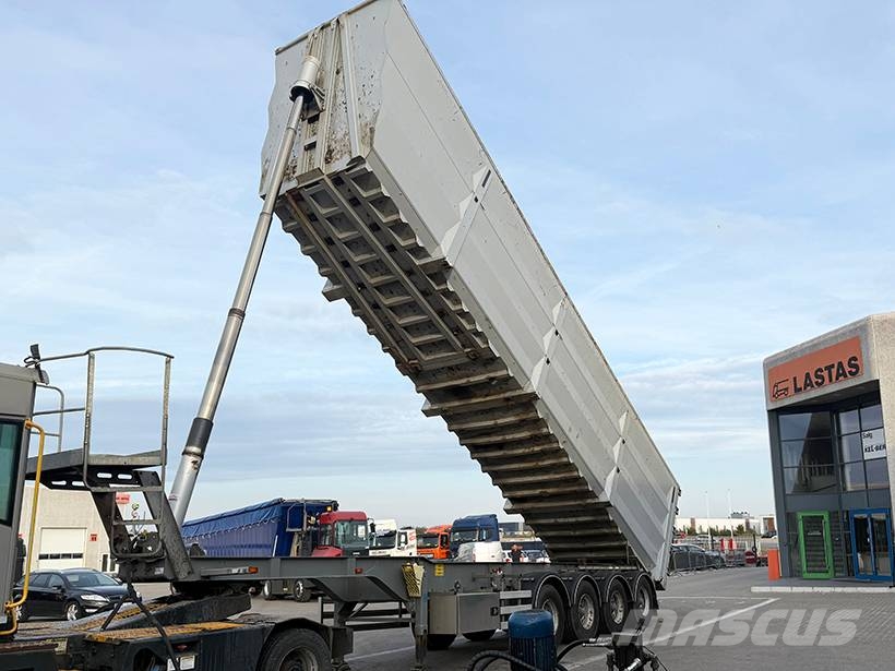 MTDK 4 axle Hardox Tipper / Hardox kipper Tipper semi-trailers