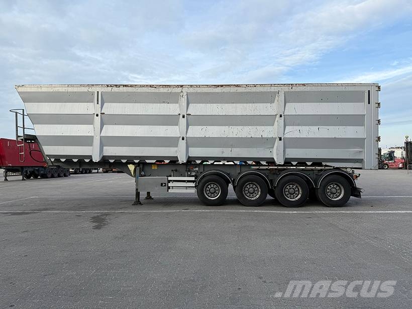 MTDK 4 axle Hardox Tipper / Hardox kipper Tipper semi-trailers