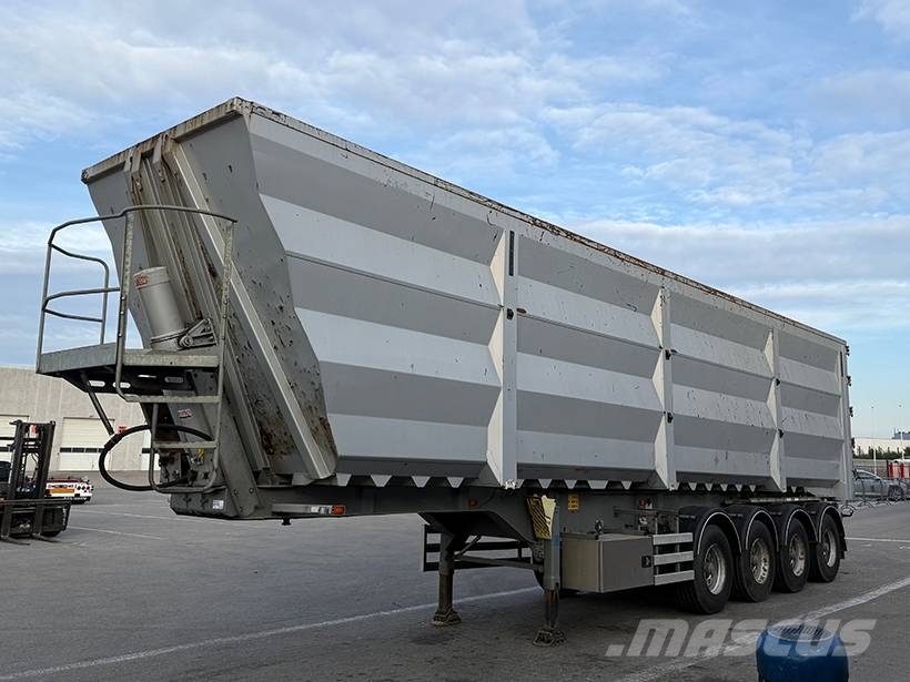 MTDK 4 axle Hardox Tipper / Hardox kipper Tipper semi-trailers