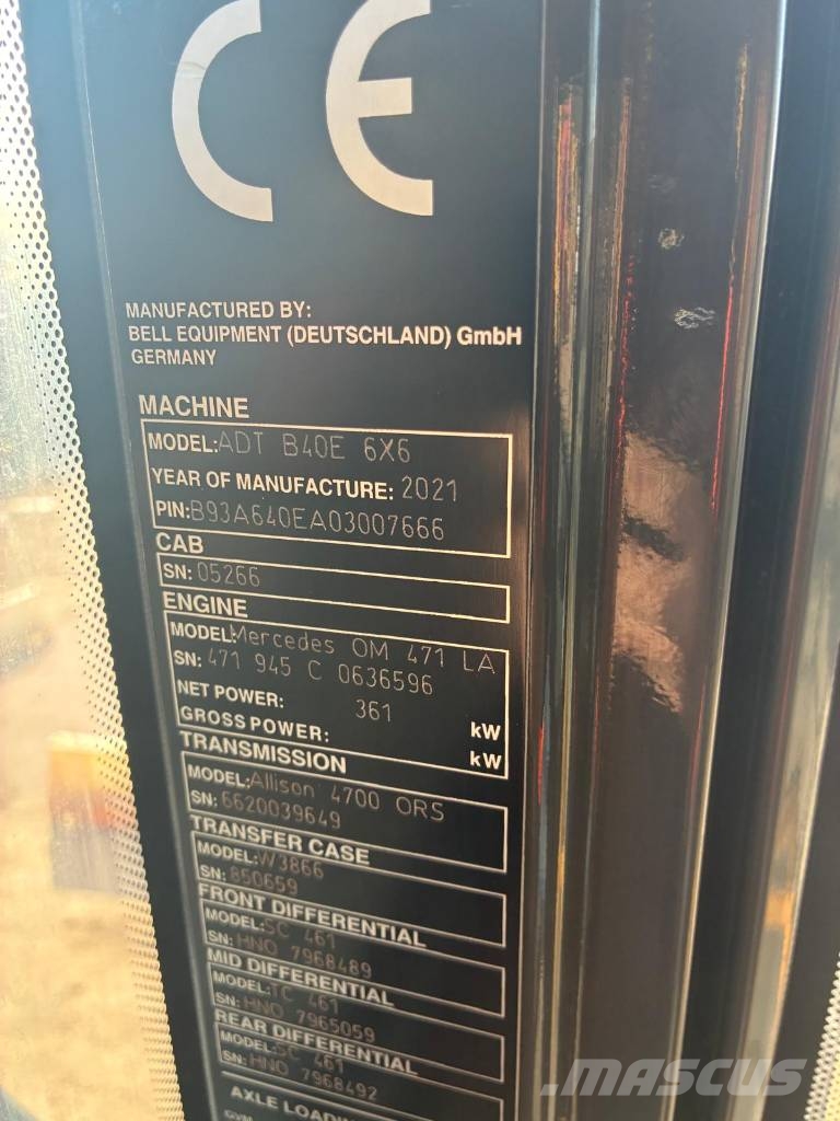 Bell B 40 E Zglobni demperji